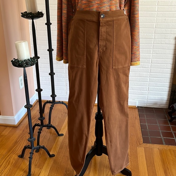 🌺Final Price🌺Lou & Grey High Waist Brush Cotton Blend Pants - Picture 3 of 8